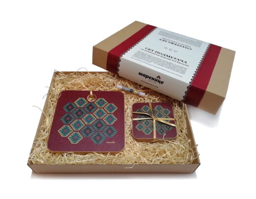 Сет дрвених подметача - Бомбе - црвени